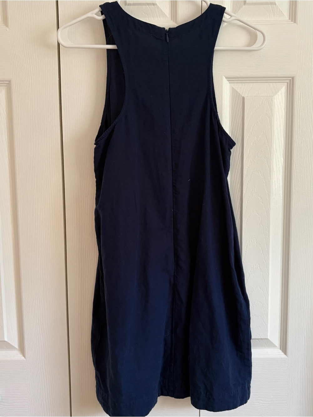 Madewell Linen Blend Cutaway Tank Mini Dress - Picture 6 of 8
